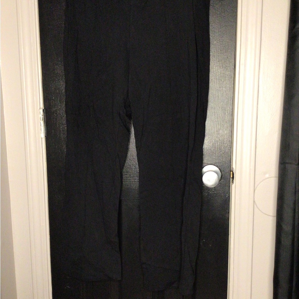 #782. Cato Black Wide Leg Pants